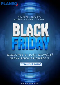 Náhled letáku Planeo Elektro Black Friday od 26.10.2026