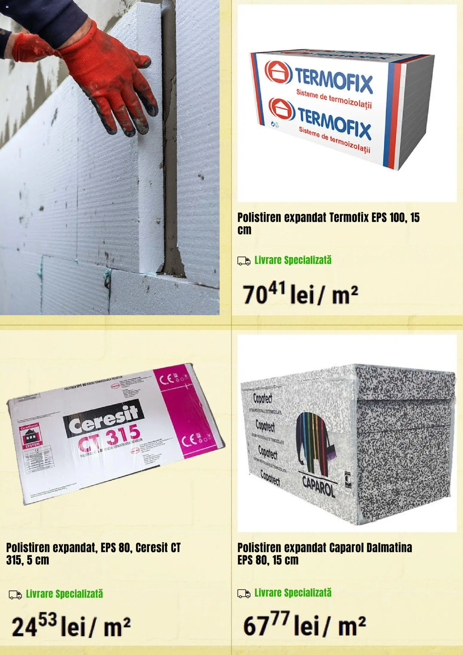 Noul catalog Mathaus – valabil de la 17.10.2026 | Pagină: 5 | Produse: Ceresit, Polistiren