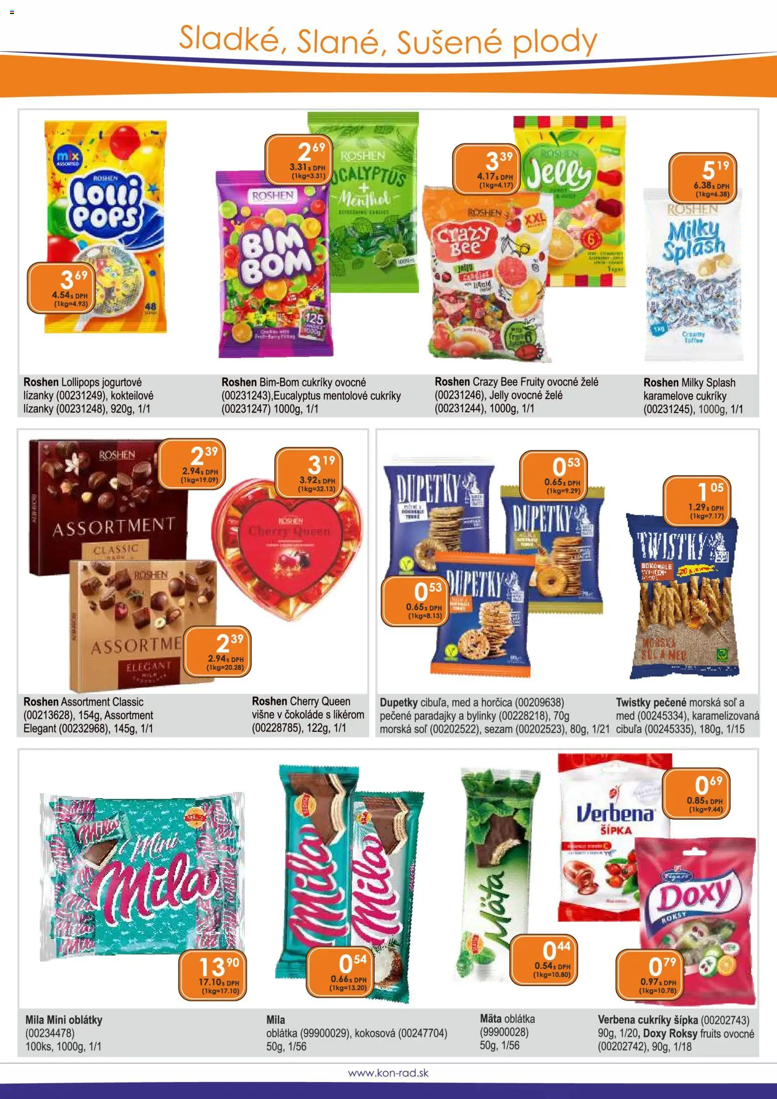 Nové KON - RAD akcie – leták je platný od 01.09.2026 | Strana: 32 | Produkty: Sezam, Cibuľa, Bylinky, Višne