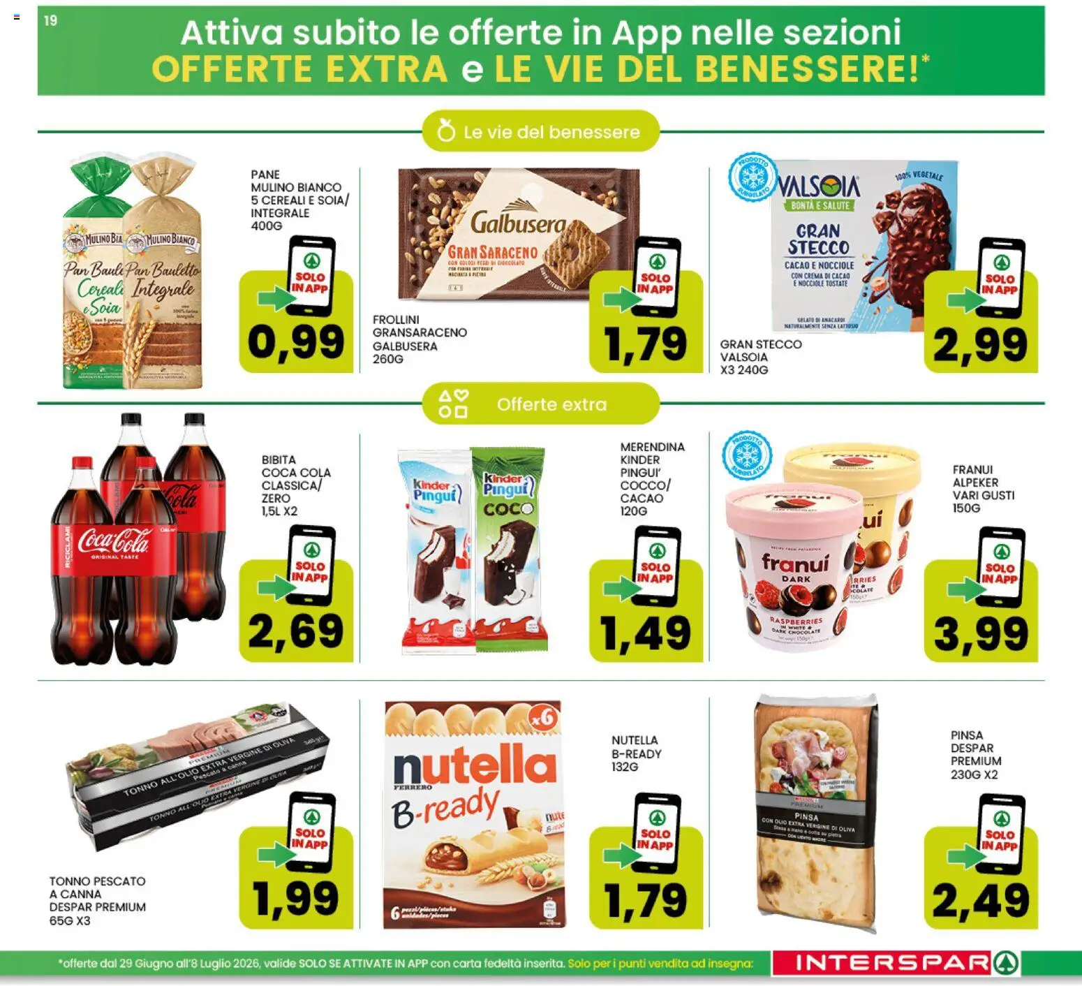Volantino Interspar del 29/06/2026 | Pagina: 19