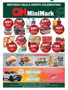 OK Foods specials catalogue – valid from 23/10/2026