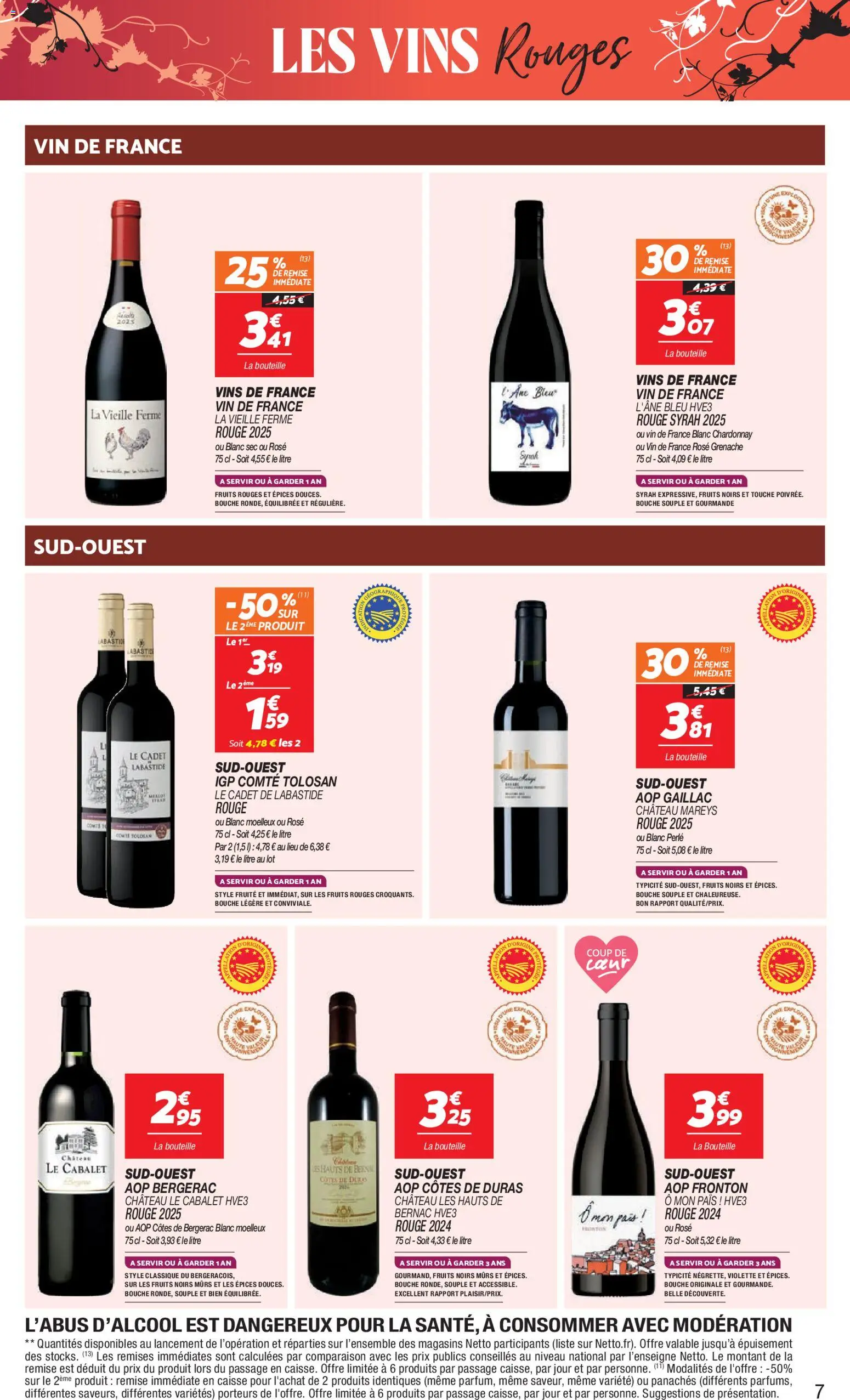 {H1} | Page: 7 | Produits: Fruits, Épices, Blanc moelleux, Vin