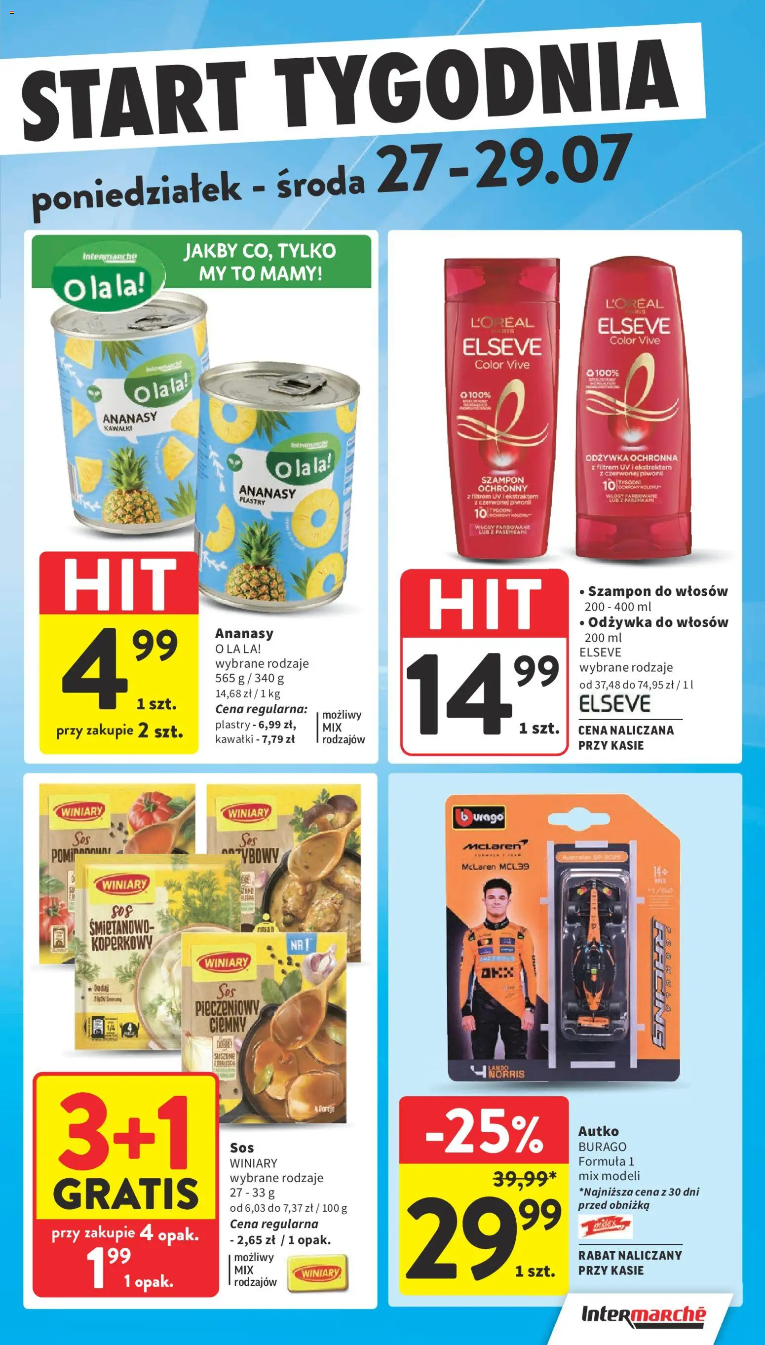 Intermarche gazetka od 23.07.2026 | Strona: 39 | Produkty: Szampon, Odżywka, Odżywka do włosów