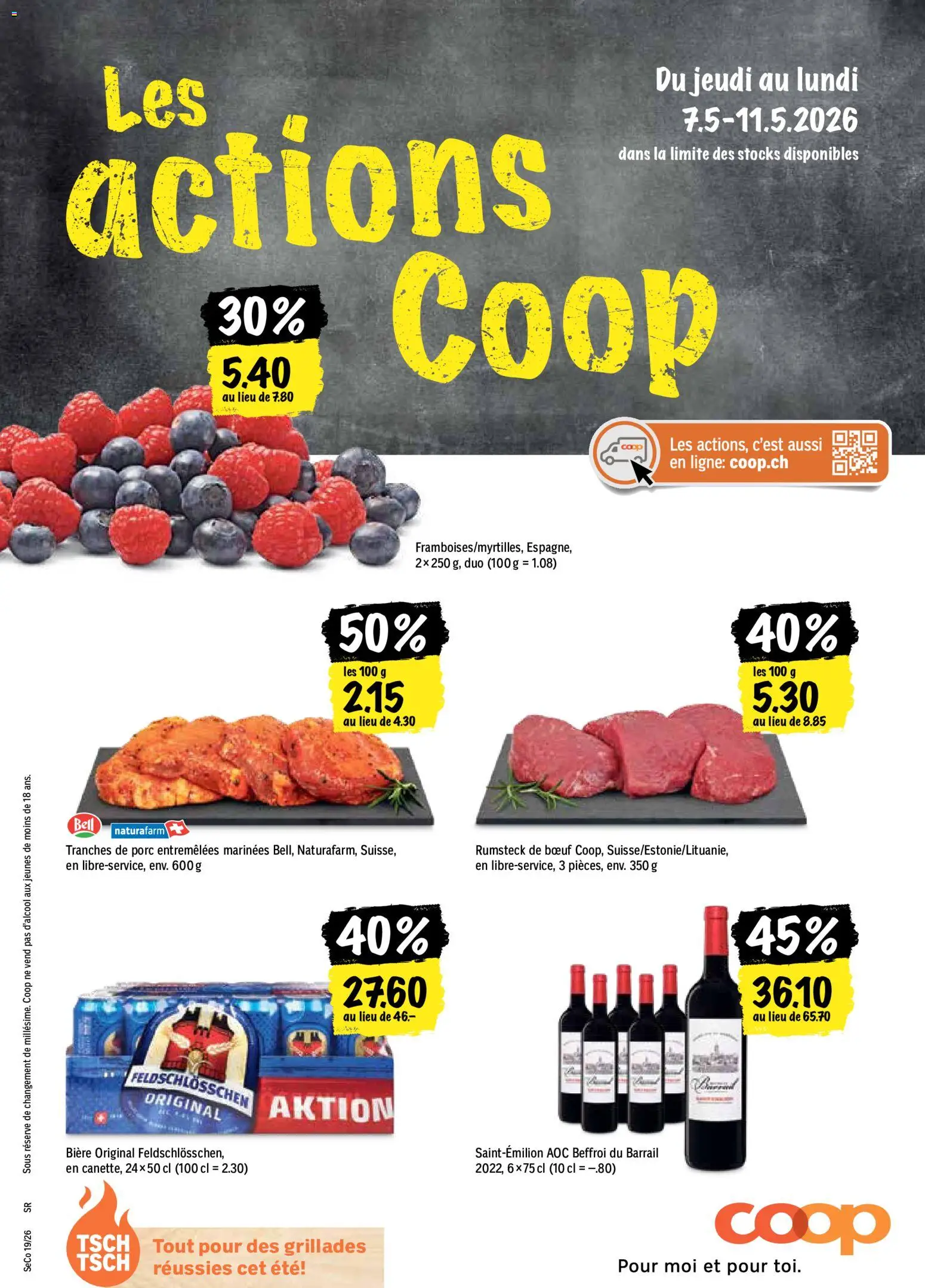 Coop aktionen FR – gültig ab 07.05.2026 | Seite: 1