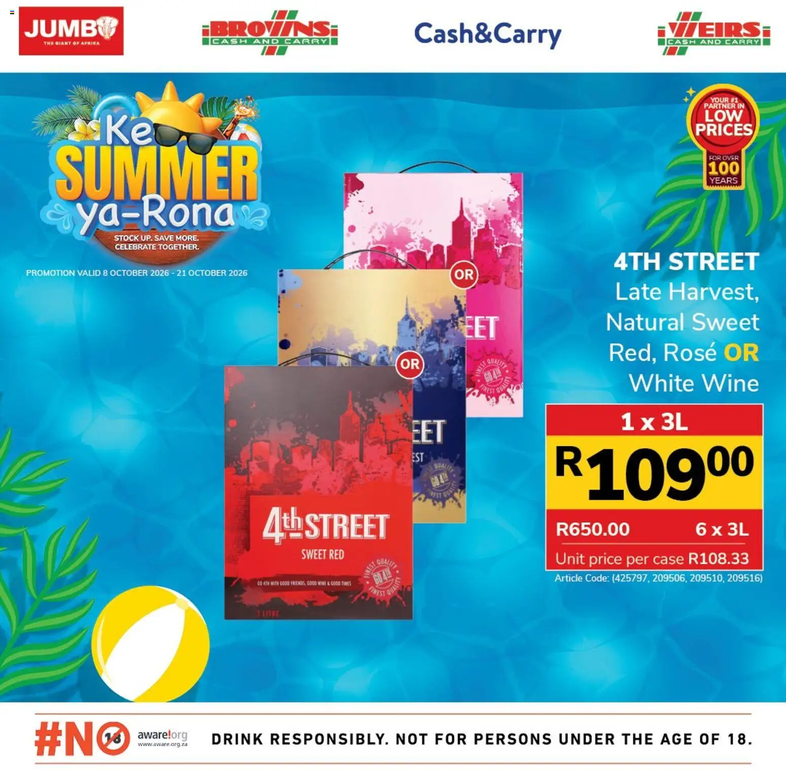 New Jumbo catalogue – valid from 08/10/2026 | Page: 2 | Products: Case, Wine, Stock