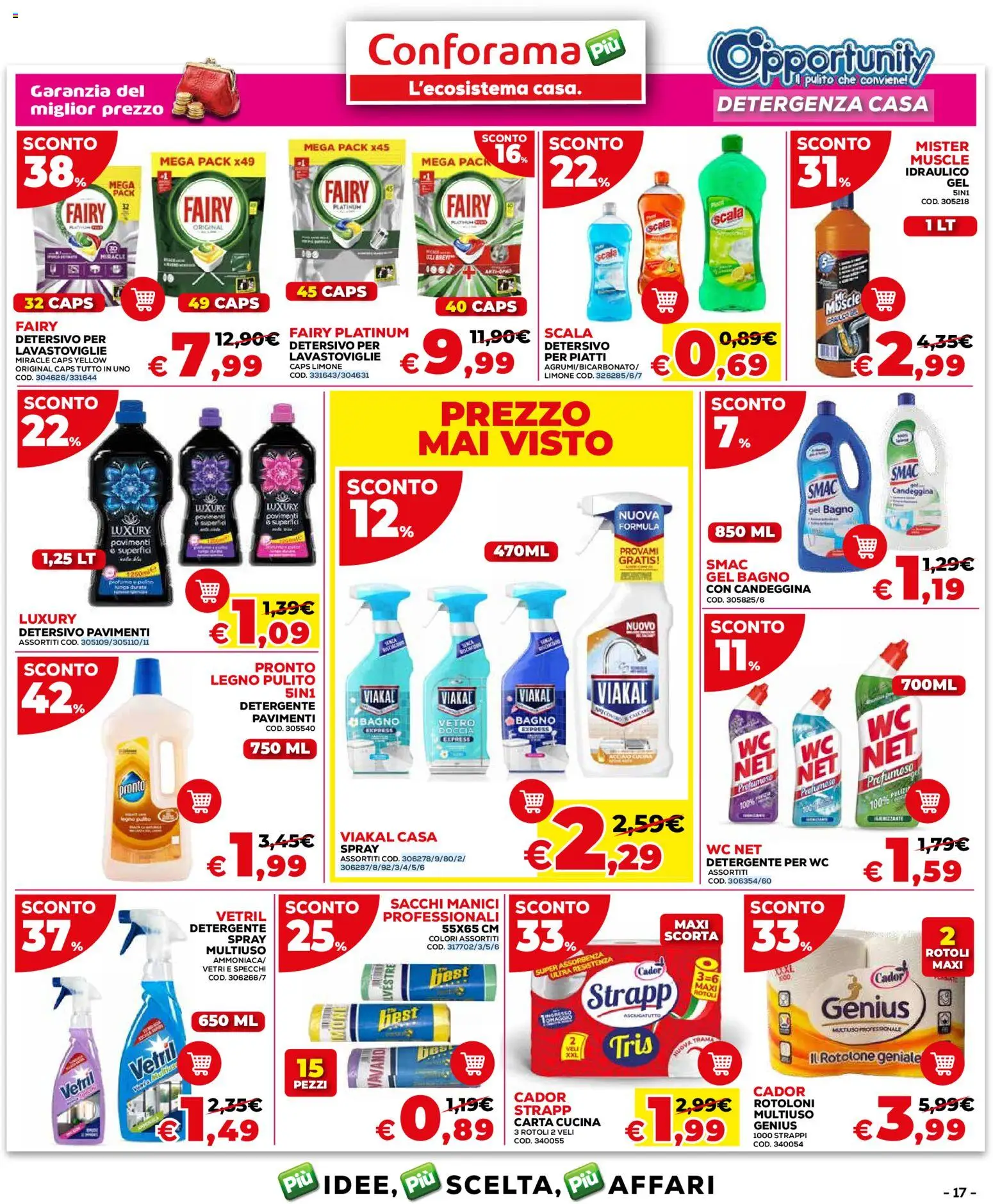 Volantino Conforama del 24/08/2026 | Pagina: 17