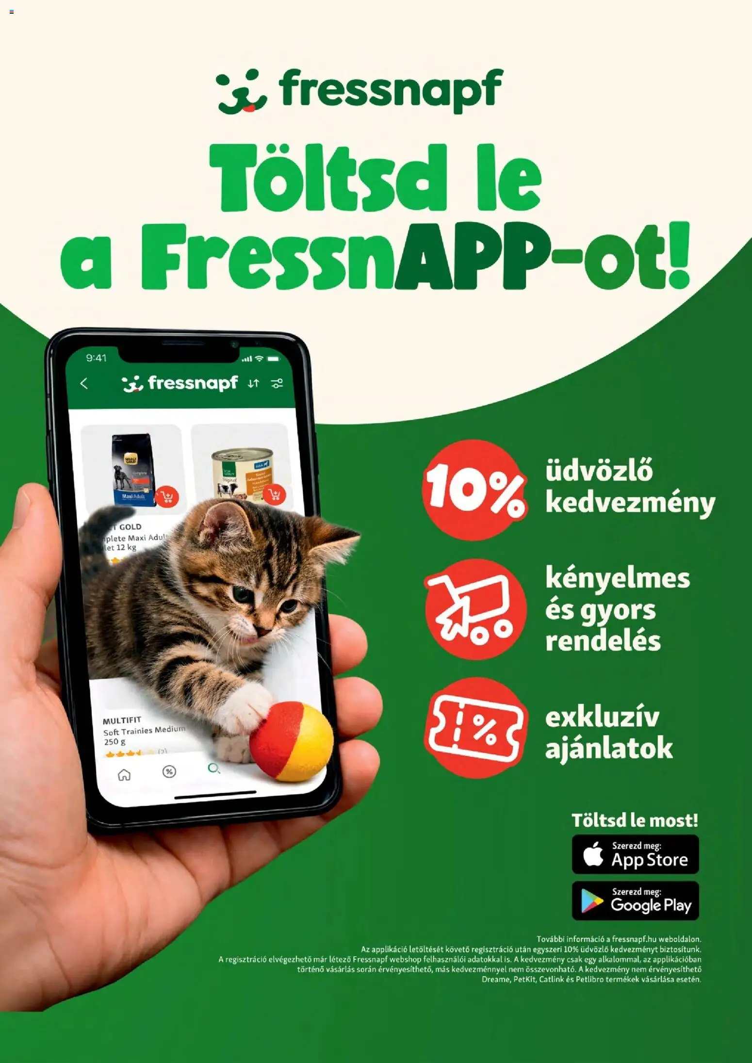 Fressnapf akciós ujság - amely érvényes a következő dátumtól: 2026.10.08. | Oldal: 18