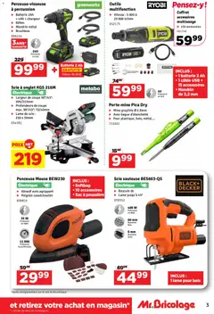 Mr Bricolage folder / publicité - Voorbeeld van een folder van Mr Bricolage, geldig van 01.06.2026 | Pagina: 7 | Producten: Usb, Lábmasszírozó