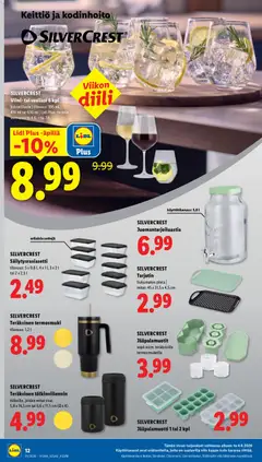 Lidl-mainoslehti voimassa 04.06.2026 alkaen | Sivu: 16 | Tuotteet: Keittiö, Viini, Tarjotin