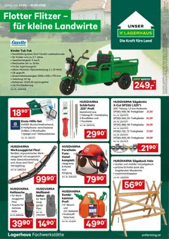 Lagerhaus für kleine Landwirte ab 01.09.2026 gültig