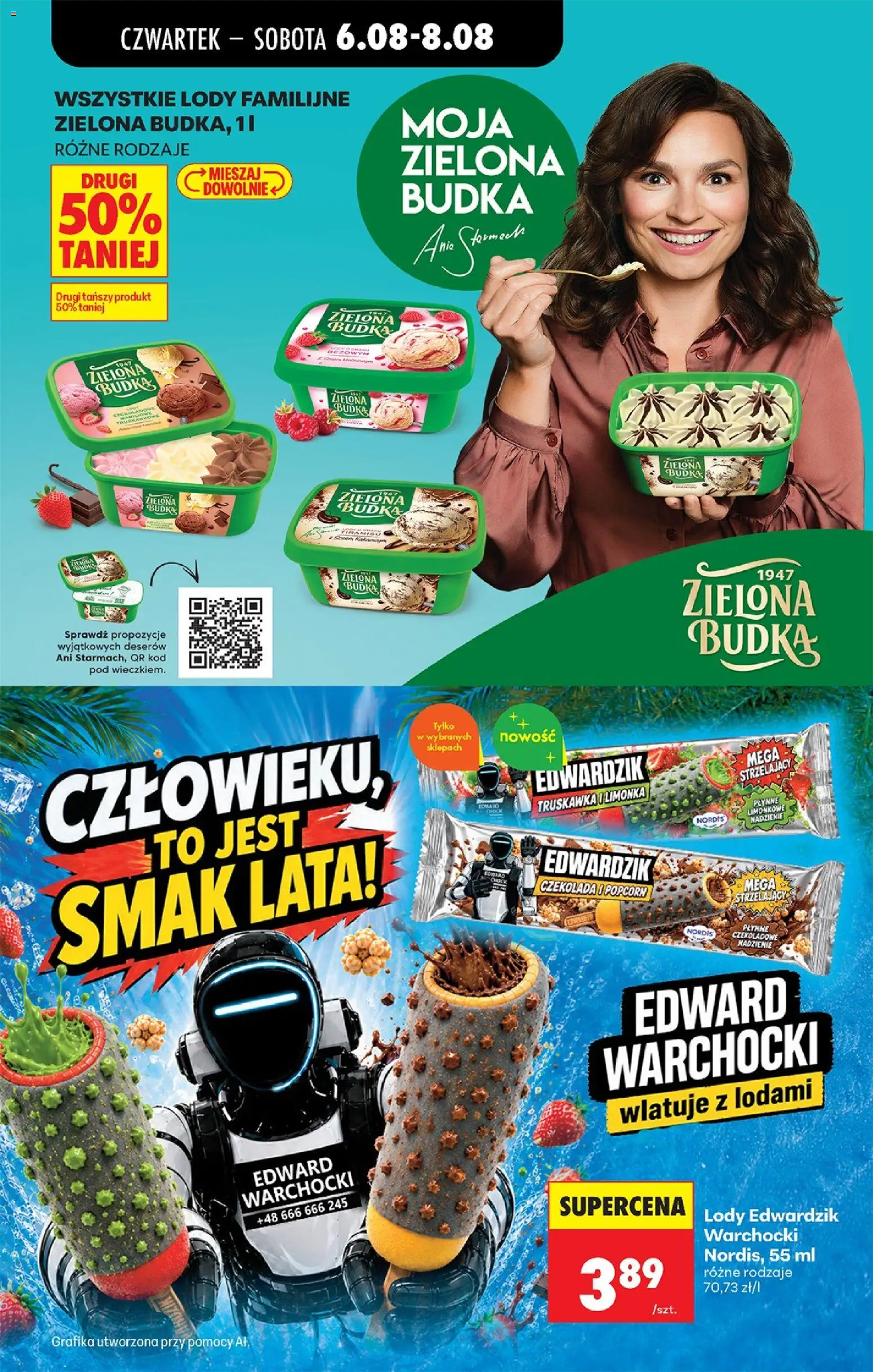 Biedronka Polsko leták - Codziennie niskie ceny od 06.08.2026 | Strana: 53 | Produkty: Tiramisu, Popcorn