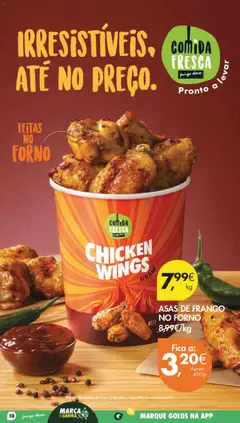Pré-visualização Pingo Doce folheto válido de 07/07/2026 | Página: 14 | Produtos: Asas de frango, Forno, Frango