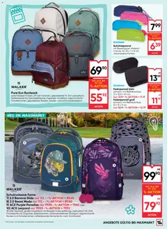 Maximarkt Back To School ab 24.08.2026 gültig | Seite: 7 | Produkte: Wasser, Rucksack