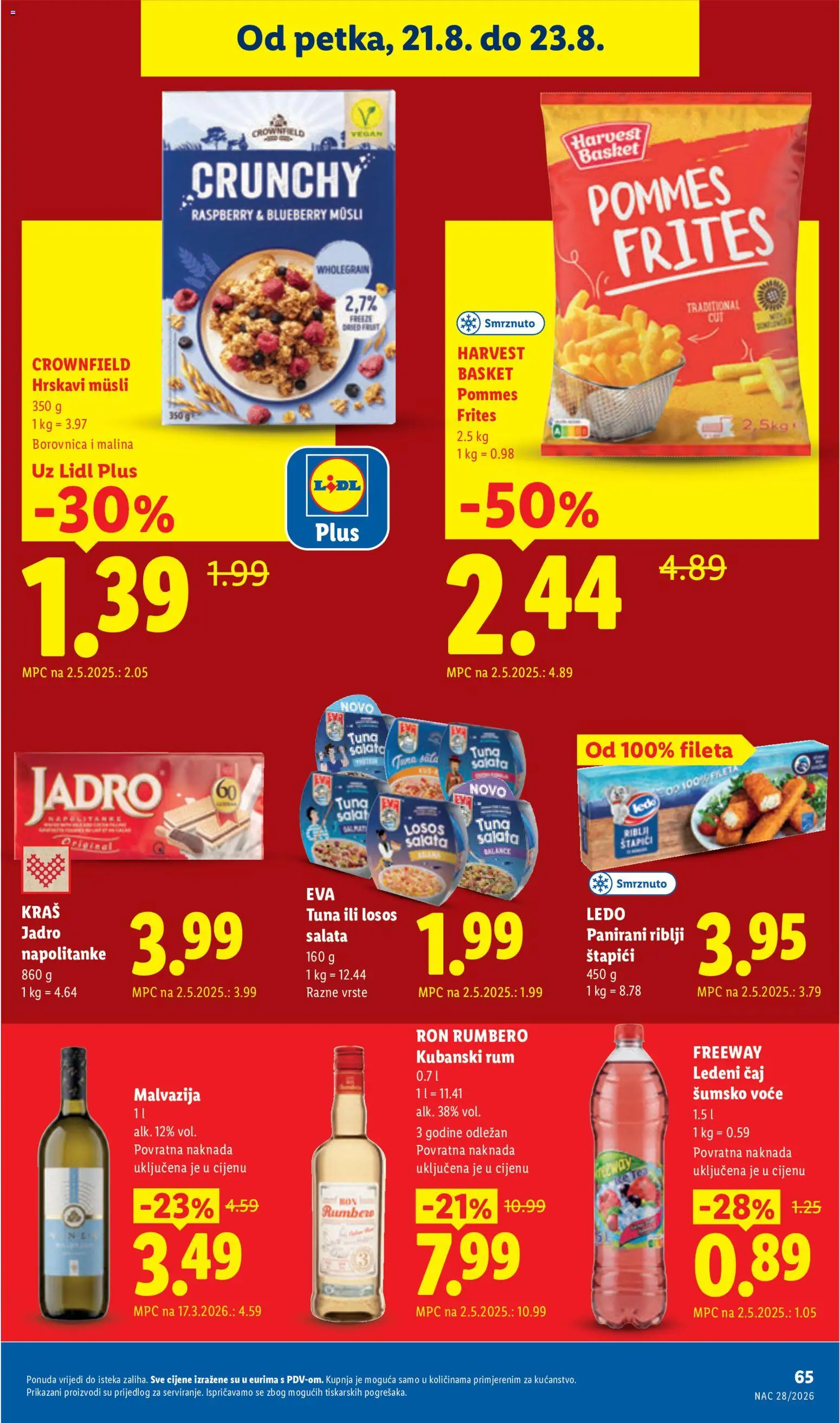 Lidl katalog | vrijedi od 17.08.2026 | Stranica: 65