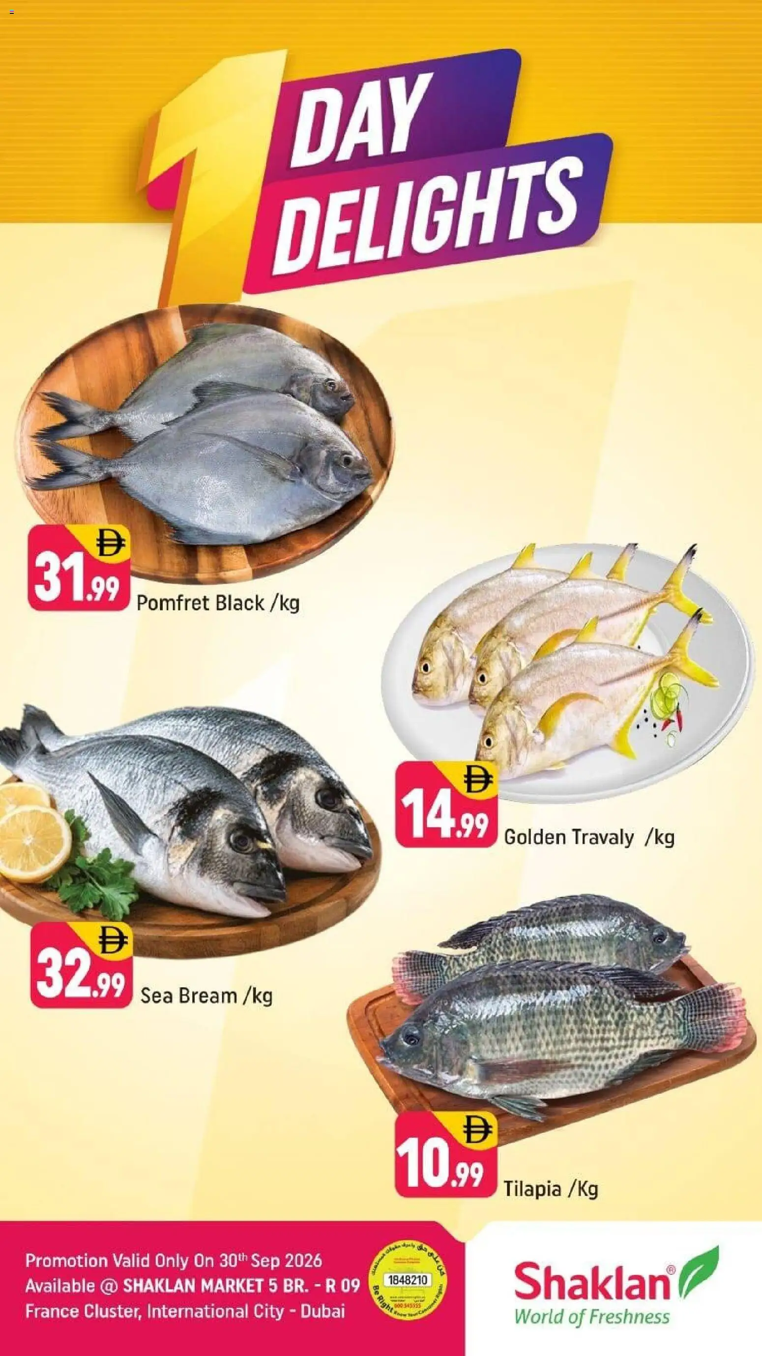 Shaklan Wednesday, September 30 Big Savings