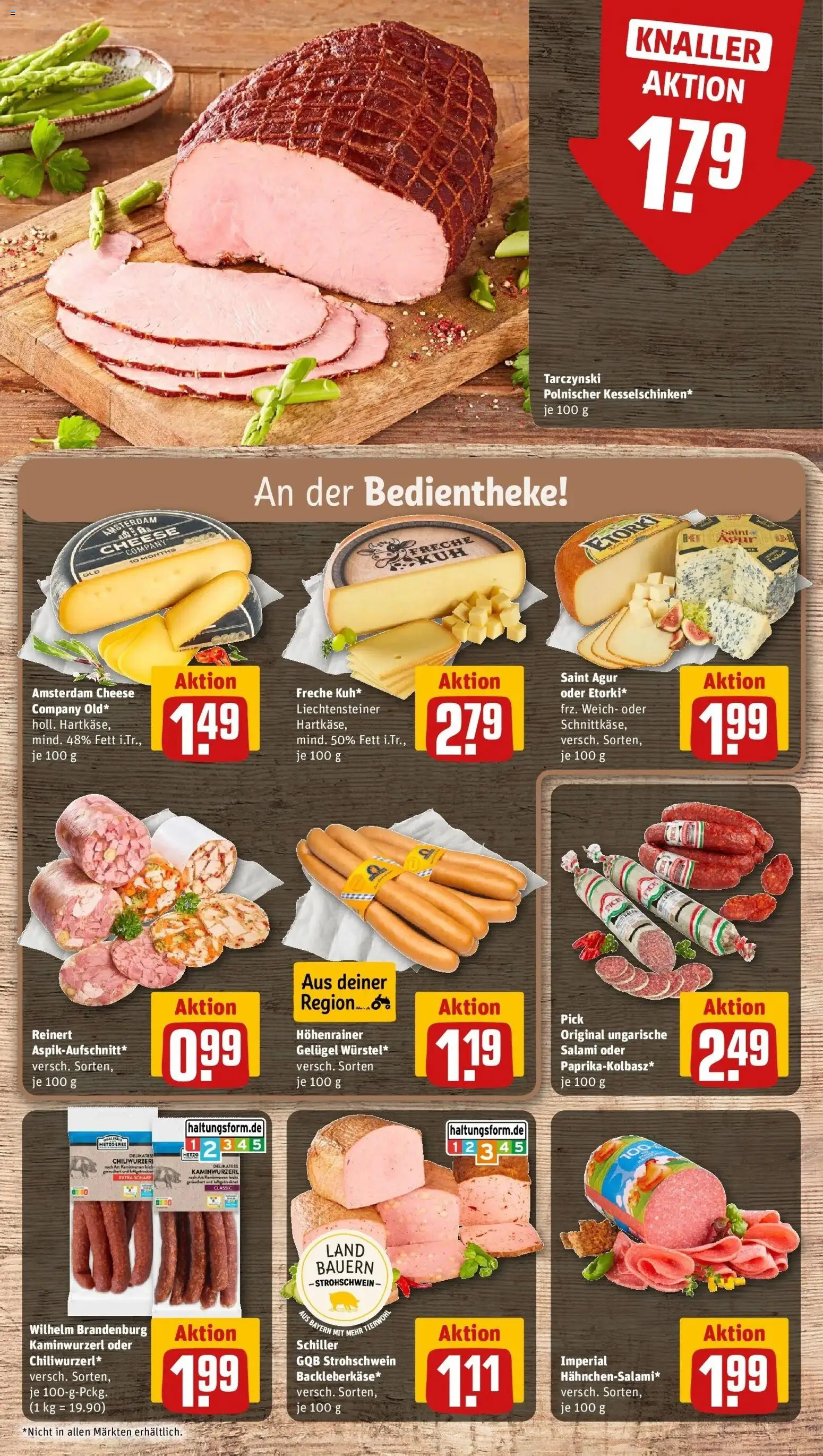REWE Prospekt ab 14.09.2026 zum Blättern » Angebote | Seite: 8 | Produkte: Salami
