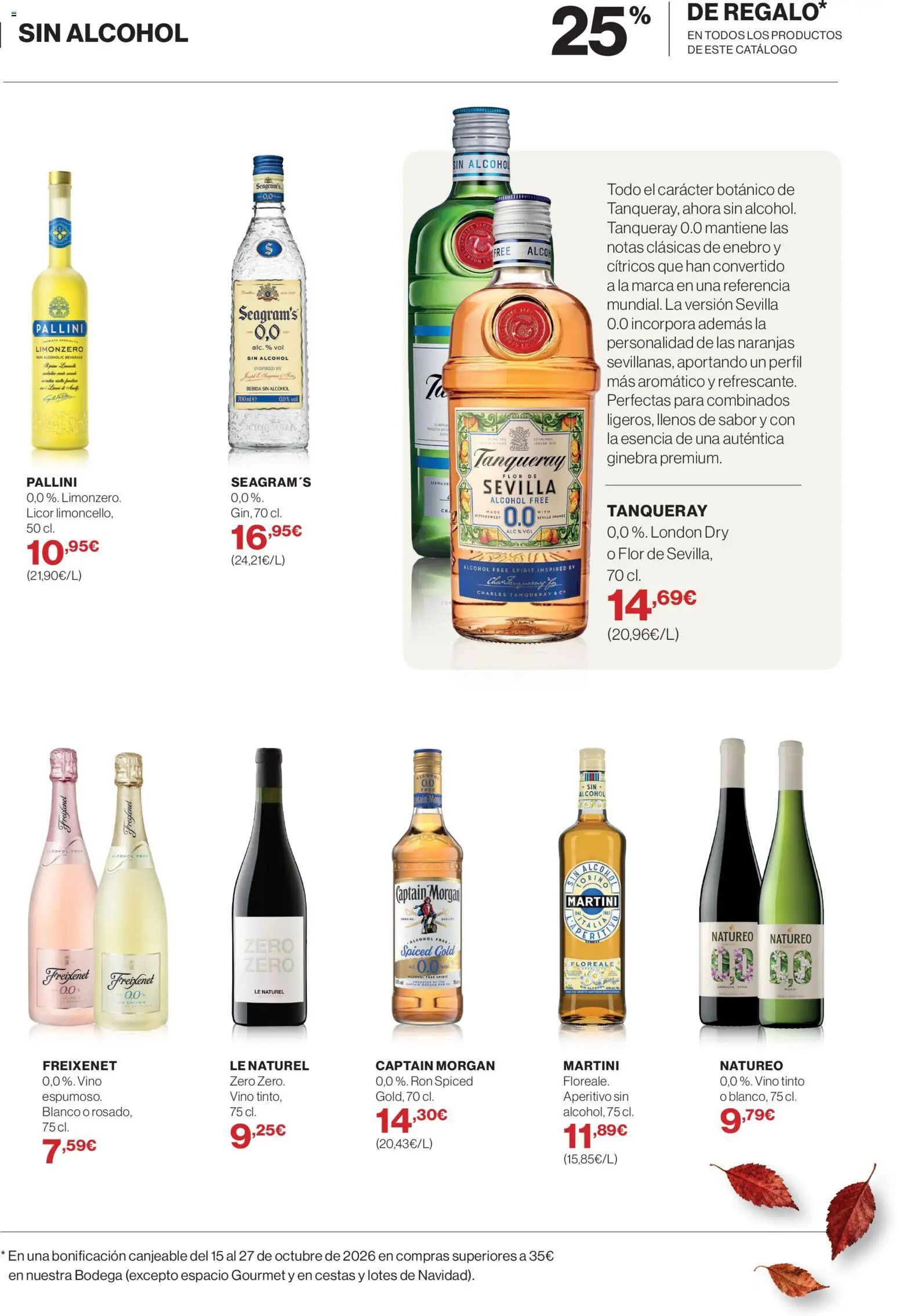 Supercor Canarias │ válido desde el 01/10/2026 | Página: 35 | Productos: Ron, Vino tinto, Ginebra, Alcohol