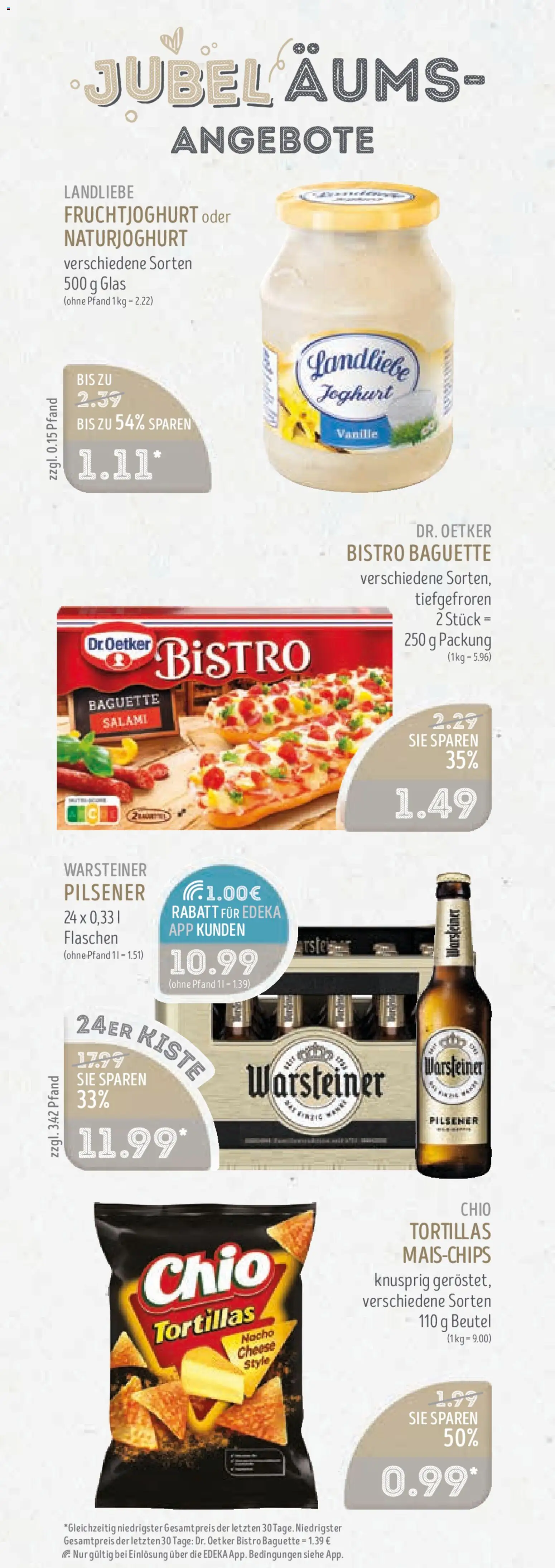 Edeka Struve Prospekt – gültig ab 15.06.2026 | Seite: 2 | Produkte: Joghurt, Baguette, Fruchtjoghurt, Warsteiner