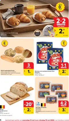 Carrefour market folder week 20 - Voorbeeld van een folder van Carrefour market, geldig van 13.05.2026 | Pagina: 6 | Producten: Zsúrkenyér, Kersen, Boter, Chocolade