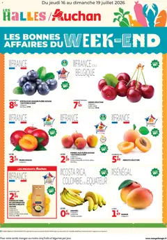 Auchan Les bons plans du week-end dans votre hyper ! - Voorbeeld van een folder van Auchan, geldig van 16/07/2026