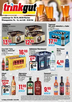 Trinkgut - trinkgut: Wochenangebote ab 05.10.2026 gültig