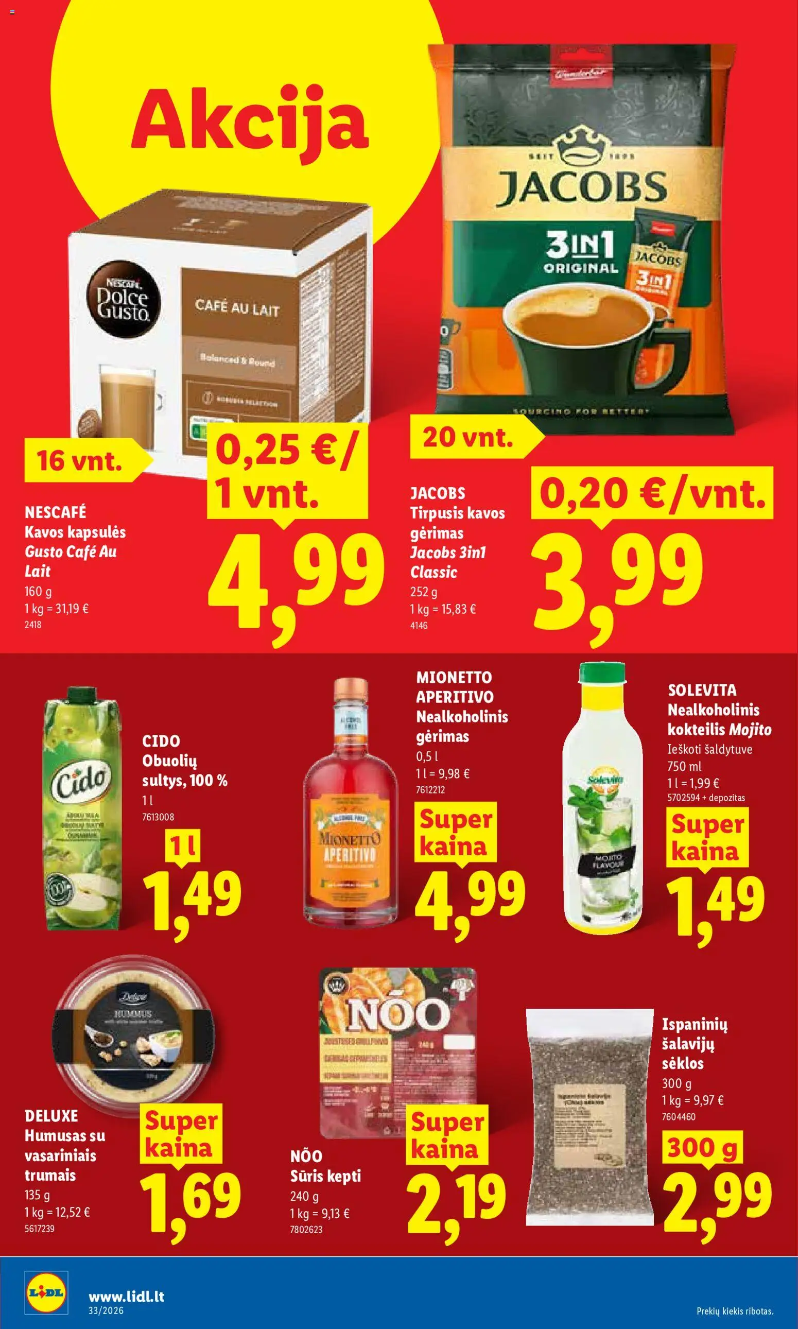 LIDL akcijos nuo 2026.08.10 | Puslapis: 18
