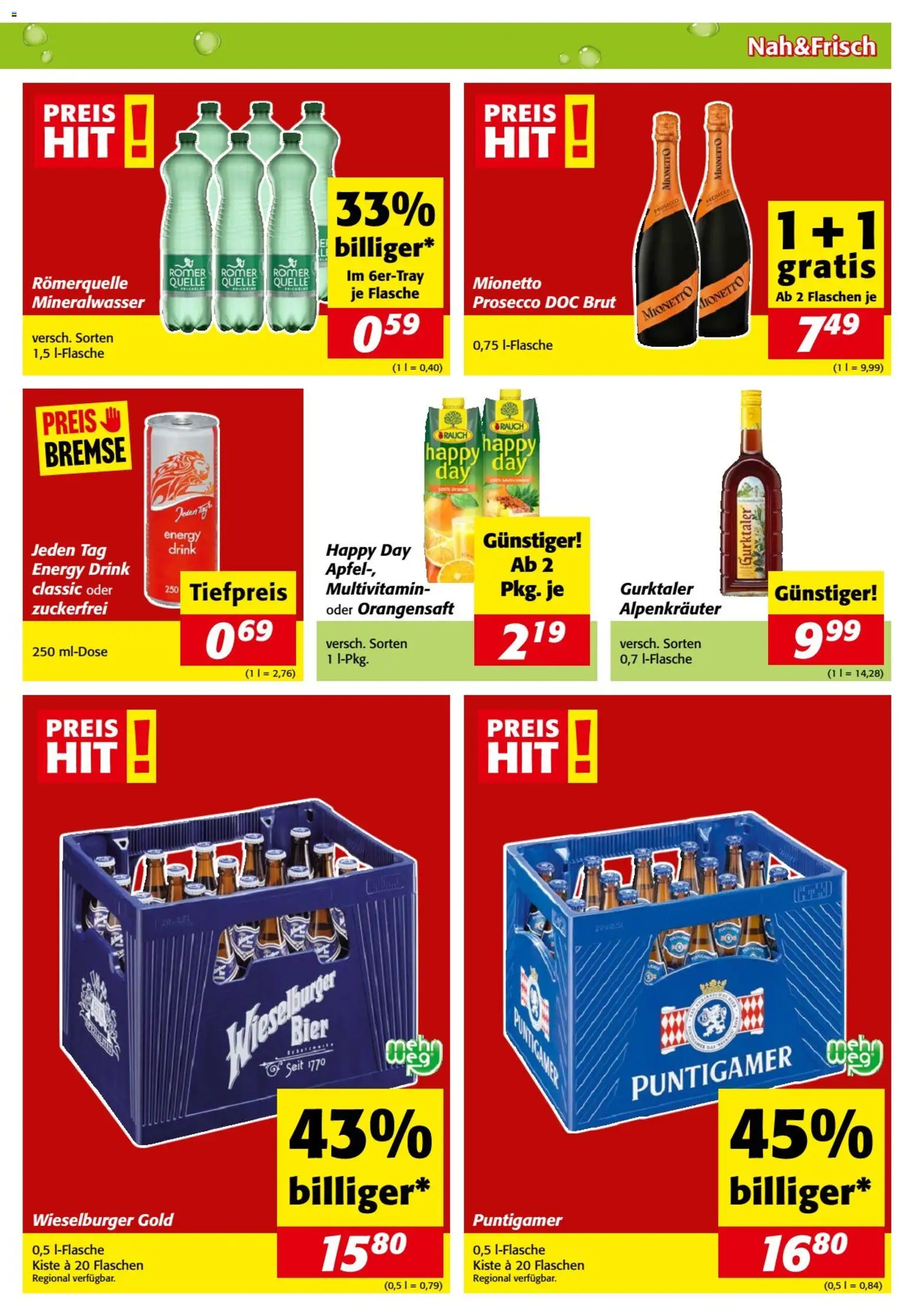 Nah und Frisch Flugblatt gültig ab 10.06.2026 | Seite: 7 | Produkte: Bier, Äpfel, Papier blanc