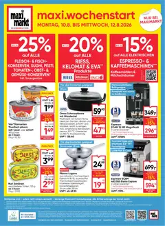 Maximarkt Flugblatt ab 06.08.2026 gültig | Seite: 24 | Produkte: Obst, Fisch