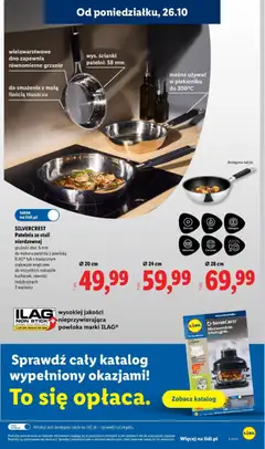 Pogląd oferty "SILVERCREST, Patelnia ze stali, nierdzewnej, Ø 28 cm" - ważna od 26.10.2026 | Strona: 37 | Produkty: Patelnia