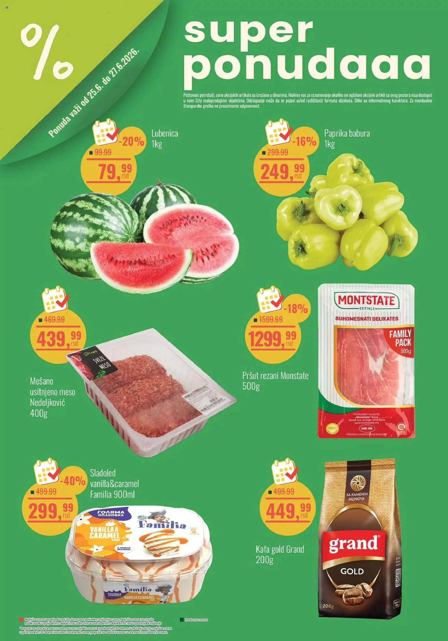Aroma Market katalog - važi od 25.06.2026 | Strana: 1