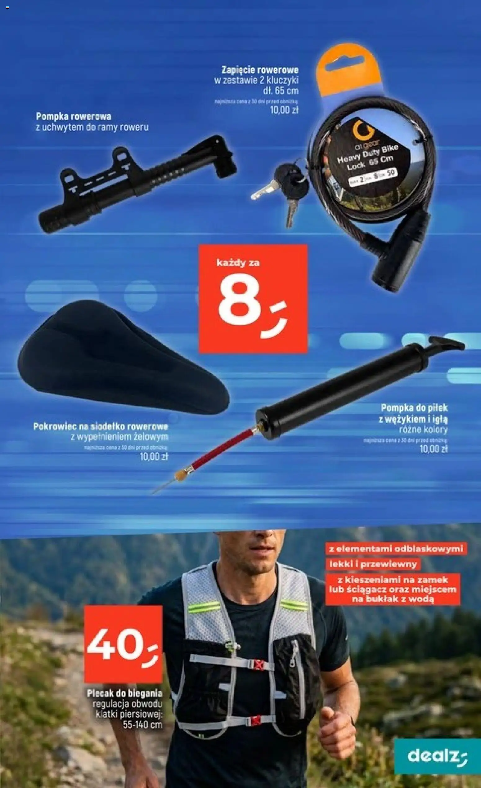 Dealz gazetka od 09.07.2026 | Strona: 41 | Produkty: Plecak, Woda