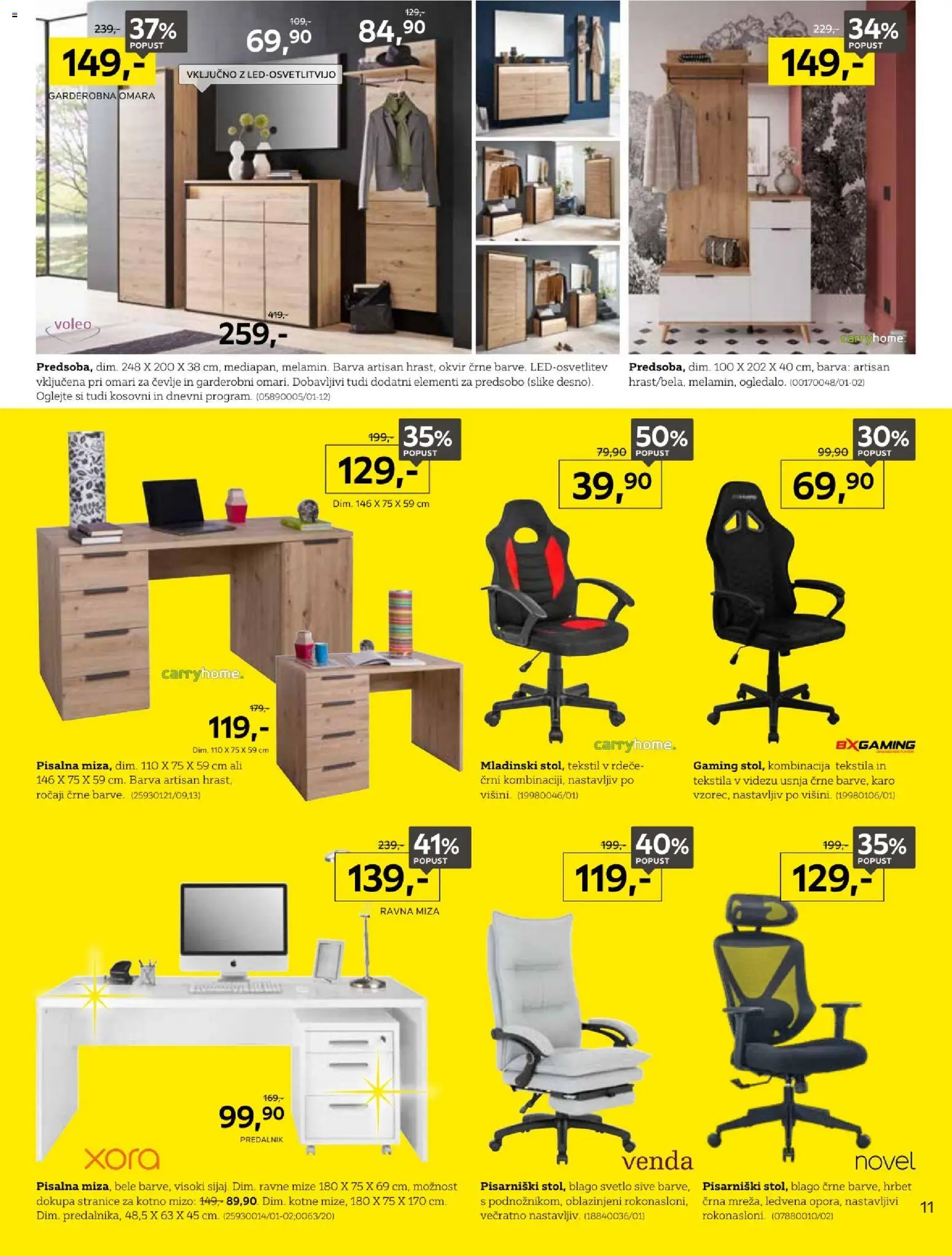 Novi XXXL Lesnina katalog ponudbe – veljaven od 29.06.2026 | Stran: 11