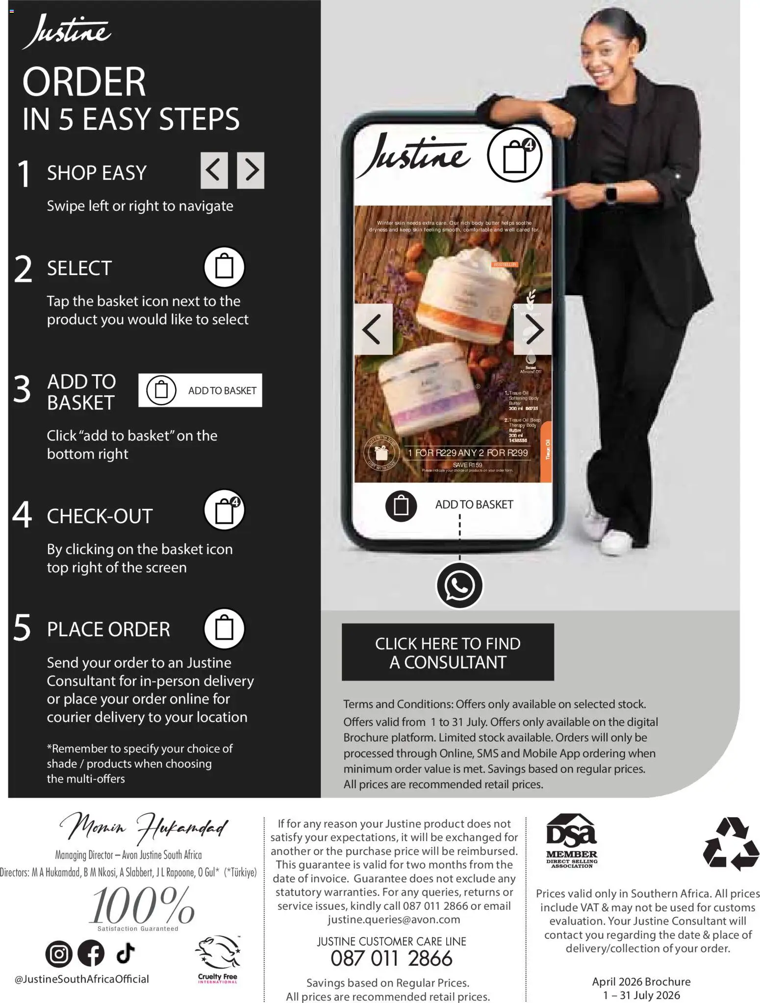 New Justine catalogue – valid from 01/07/2026 | Page: 2