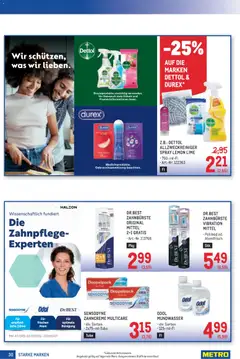 Metro angebote Starke Marken ab 25.06.2026 gültig | Seite: 30 | Produkte: Zahnbürste, Mundwasser