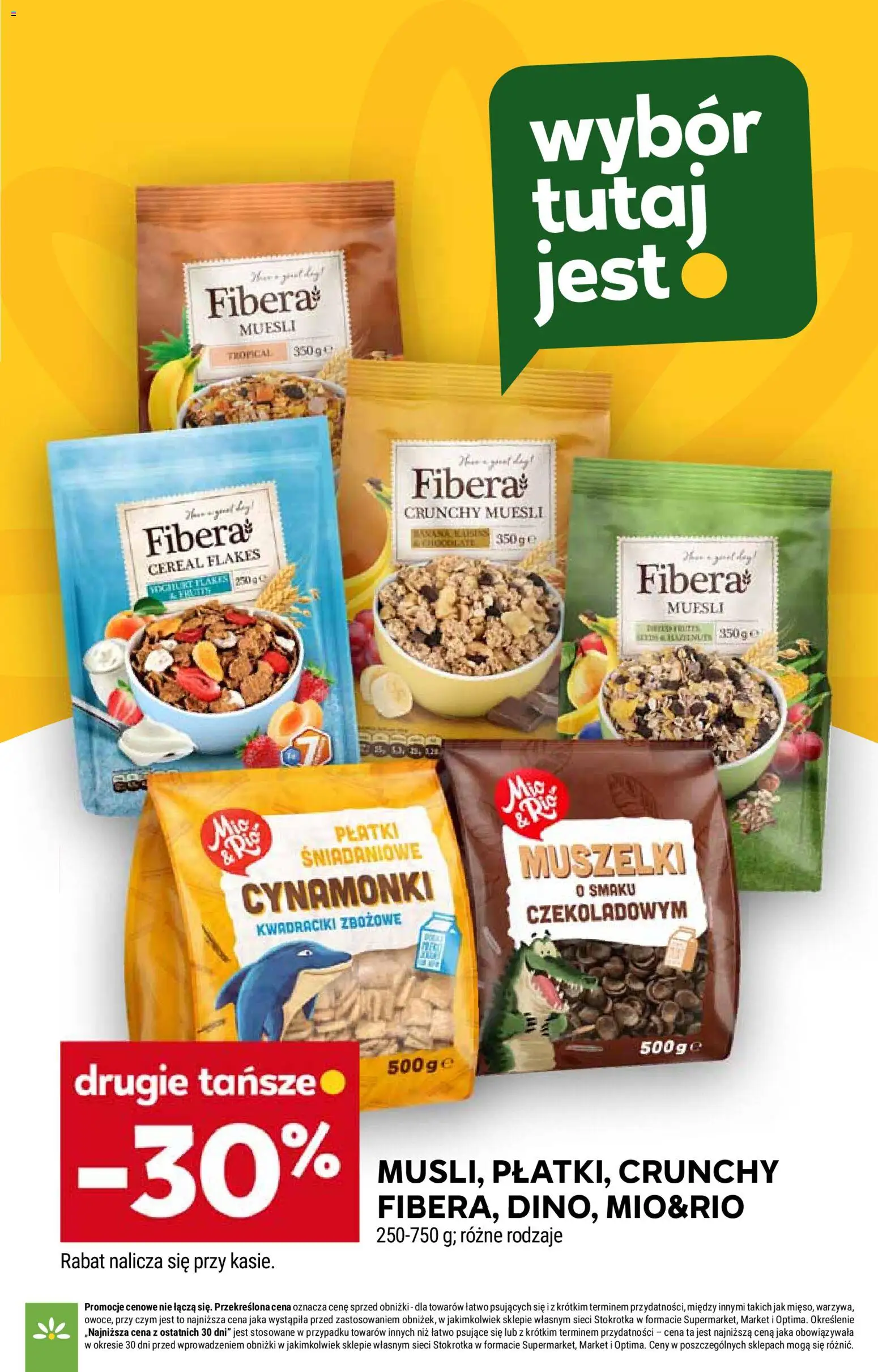 Stokrotka gazetka - Market od 23.07.2026 | Strona: 25 | Produkty: Stokrotka, Płatki śniadaniowe, Płatki