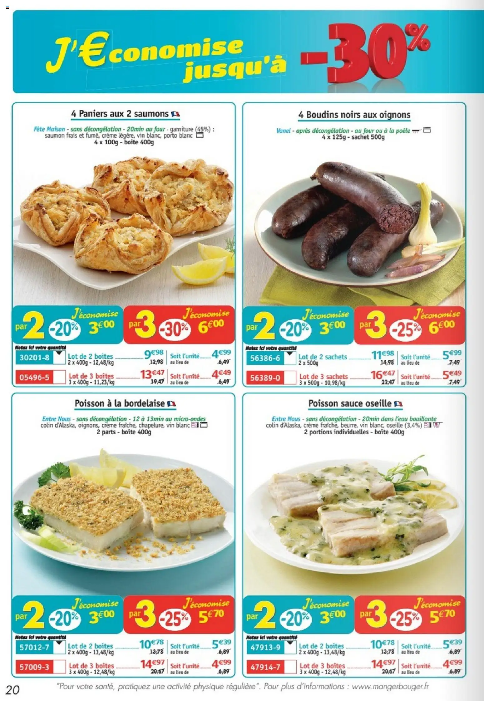 {H1} | Page: 20 | Produits: Poêle, Oseille, Saumon, Crème