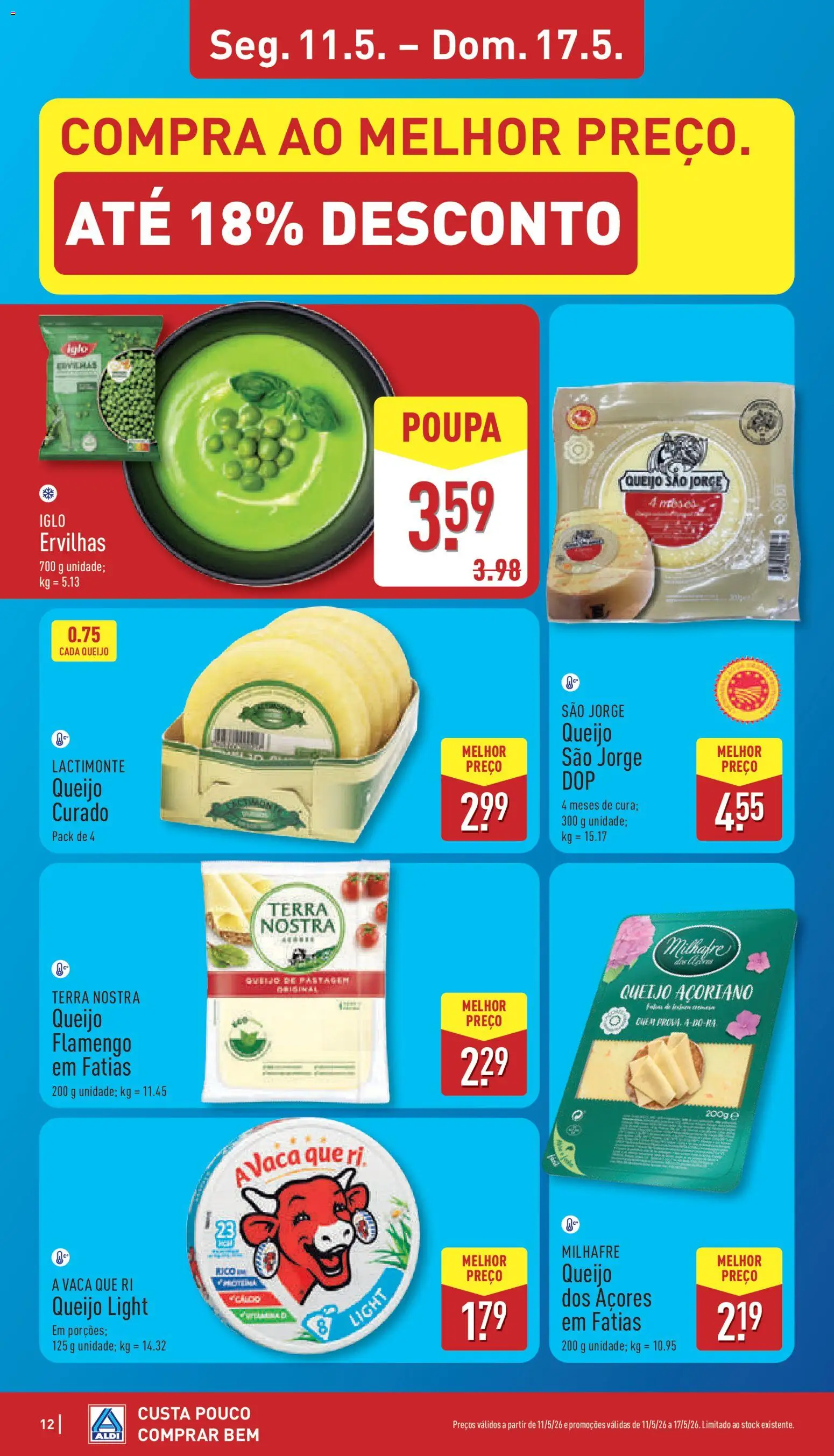 Aldi folheto | 11/05/2026 |  🎉 Como obter um desconto limitado? Poupe ainda hoje! | Portugal