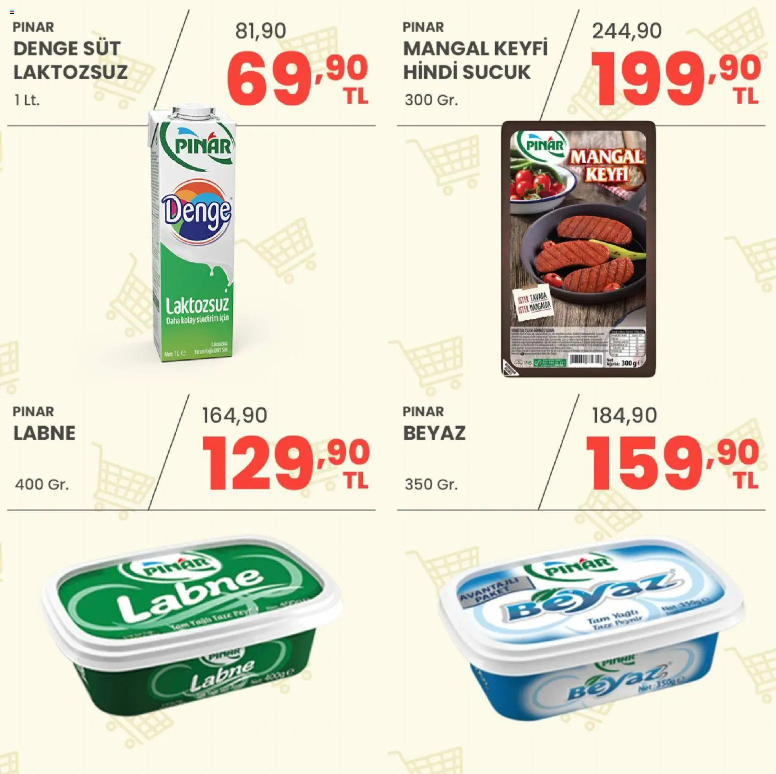 Sarıyer Katalog - 10 Temmuz 2026 tarihinden itibaren geçerlidir | Sayfa: 9 | Ürünler: Süt, Peynir, Ağırlık, Sucuk