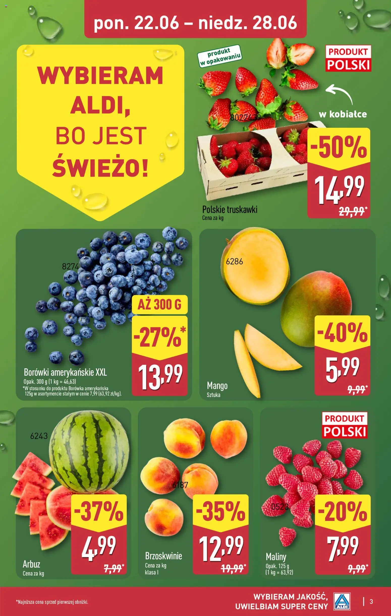 Aldi gazetka od 22.06.2026 | Strona: 3