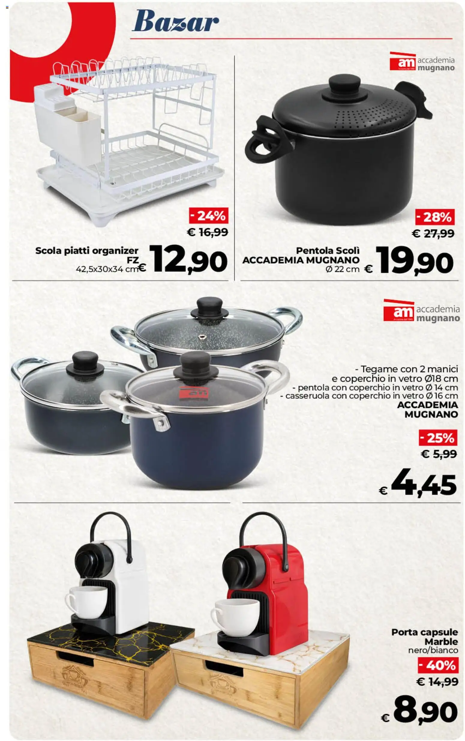 Volantino COOP del 02/10/2026 | Pagina: 40 | Prodotti: Porta, Piatti, Coperchio, Casseruola