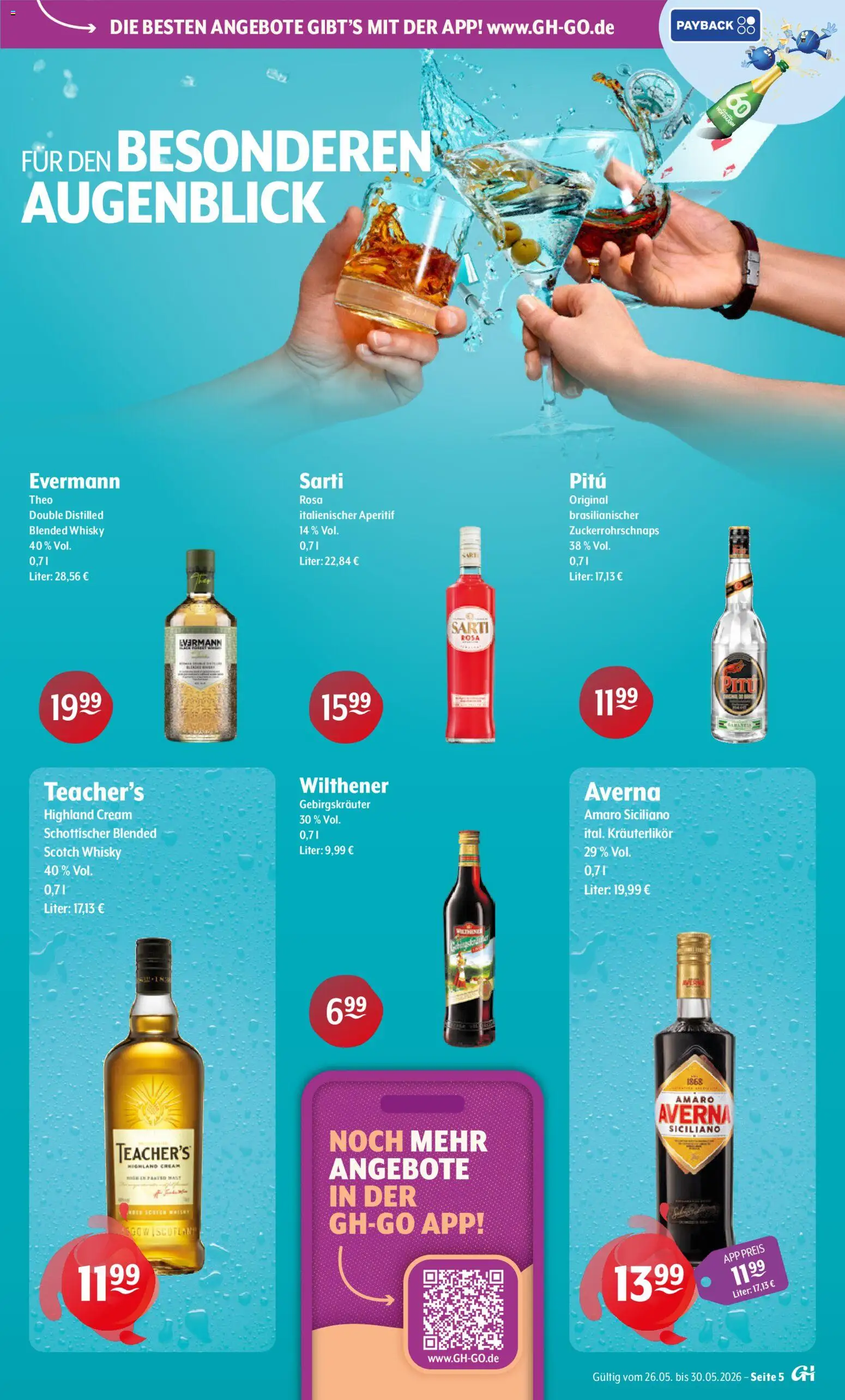 Getränke Hoffmann Prospekt – gültig ab 26.05.2026 | Seite: 5 | Produkte: Whisky, Wilthener