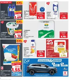 DUKAT Jogurt, tekući, jagoda ili šumsko voće 2,8%m.m. - Pregled kataloga iz trgovine Kaufland, vrijedi od 06.05.2026 | Stranica: 8