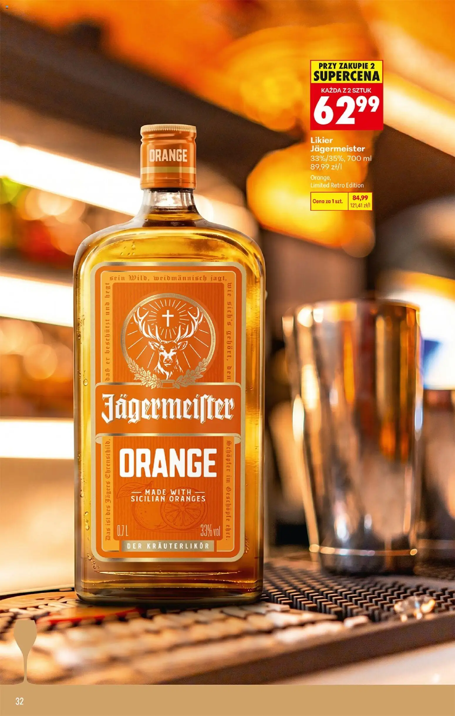 Biedronka Polsko leták - Czas na toast od 15.06.2026 | Strana: 34 | Produkty: Jägermeister
