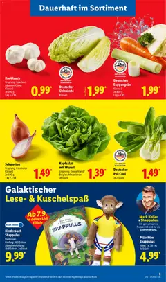 Náhled letáku Lidl Německo leták od 07.09.2026 | Strana: 3 | Produkty: Pak choi