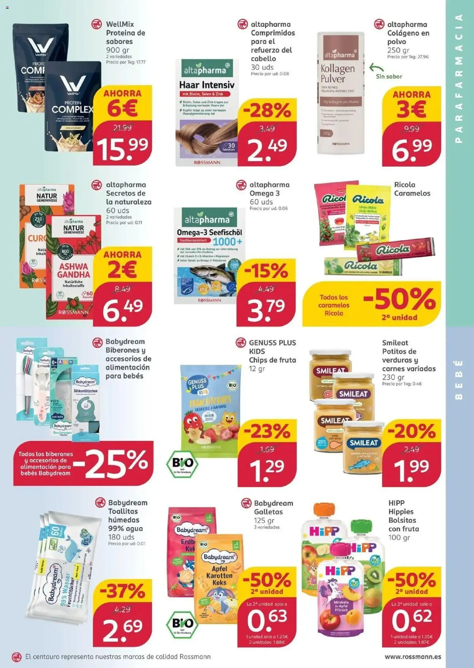ROSSMANN - Llámalo Ahorro │ válido desde el 28/09/2026 | Página: 3 | Productos: Polvo, Verduras, Fruta, Agua