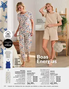 Pré-visualização Catálogo Avon Campanha 5 válido de 01.05.2026 | Página: 122 | Produtos: Algodão, Calças, Camisola, Creme