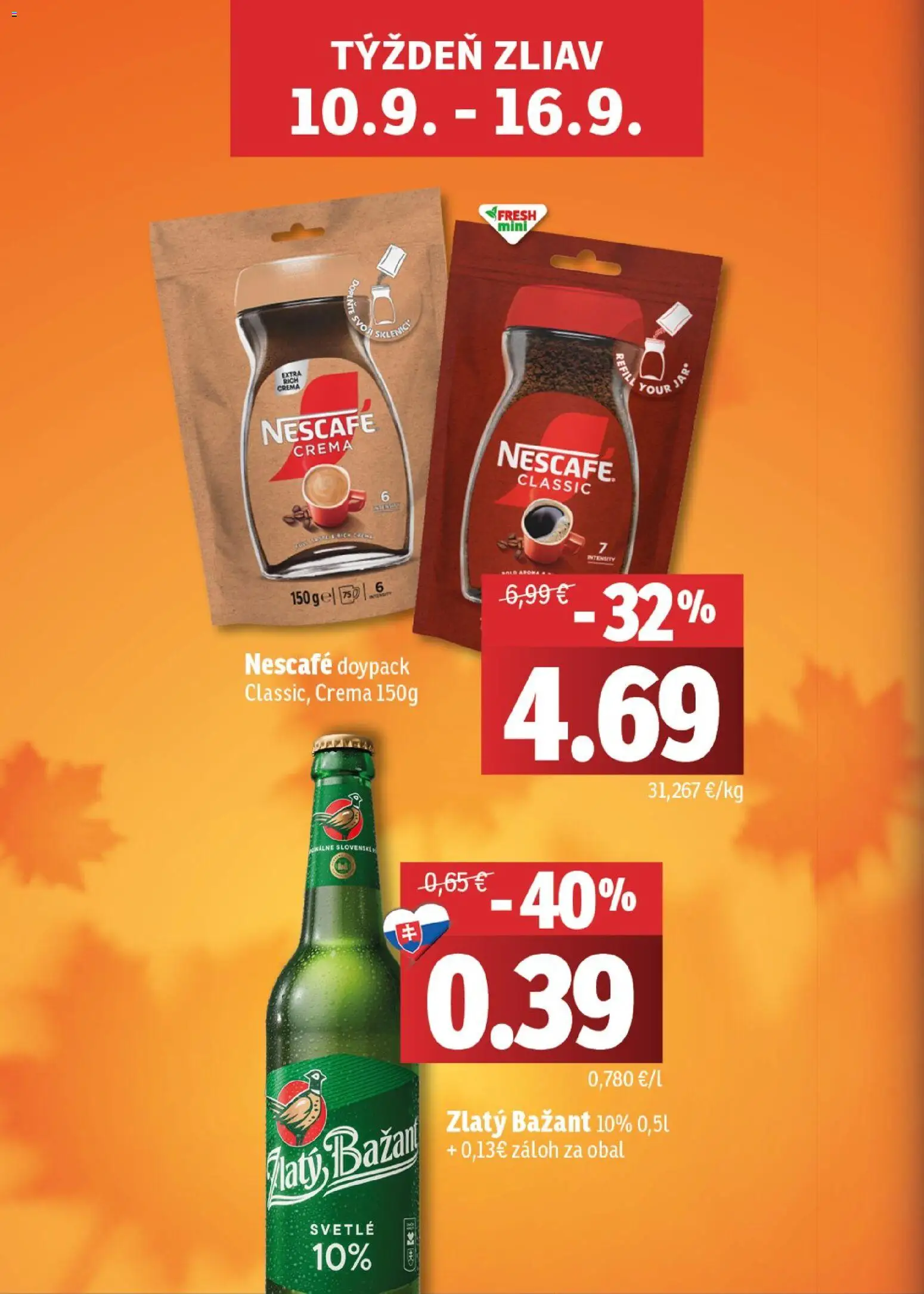 Nové Fresh akcie – leták je platný od 10.09.2026 | Strana: 2