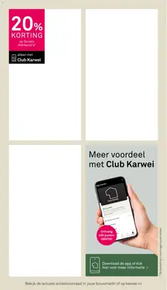 KARWEI folder - Voorbeeld van een folder van KARWEI, geldig van 26-10-2026 | Pagina: 48 | Producten: Kaart