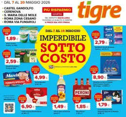 Anteprima del volantino Tigre volantino Roma valido a partire dal 07.05.2026