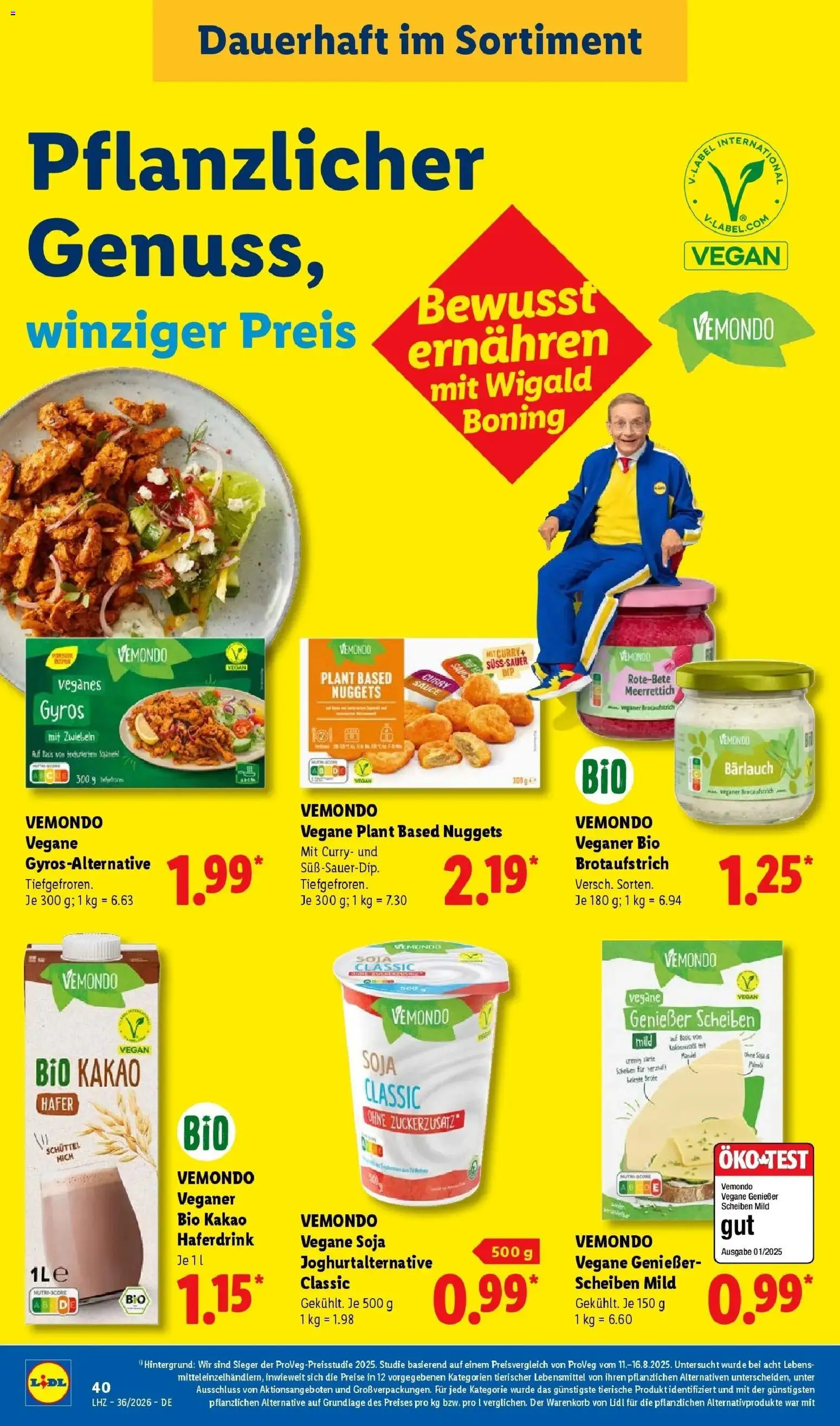 Lidl Prospekt Wahlstedt (ab 31.08.2026) zum Blättern » Angebote | Seite: 64 | Produkte: Haferdrink, Gyros, Zwiebeln